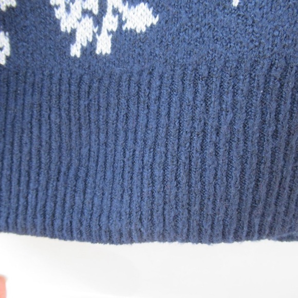 Relist 2/23❌ Croft & barrow crew neck sweater floral like print & metallic XXL - Picture 7 of 17